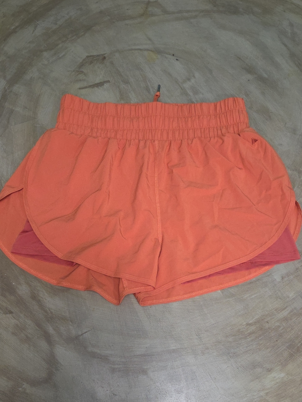 Ladies' Coral Performance Layered Running Shorts